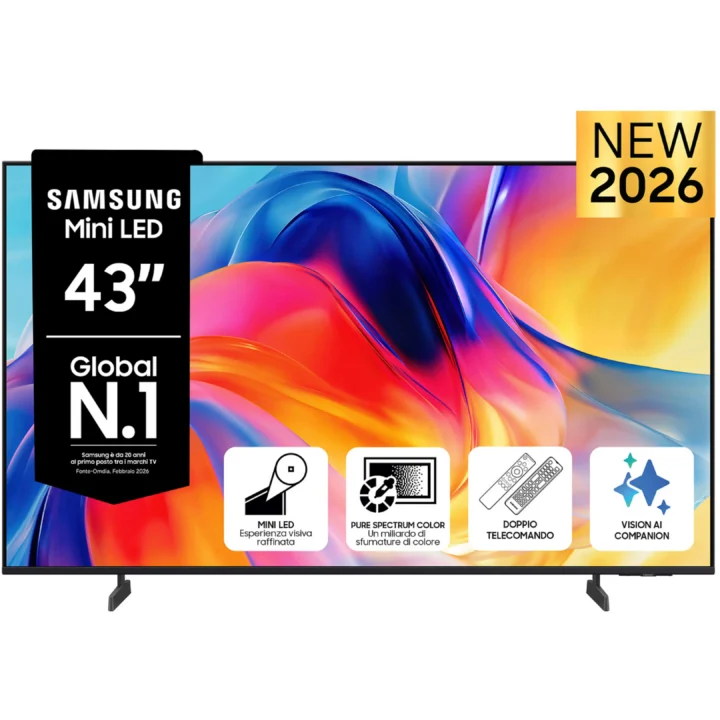 Samsung - Tv Mini LED 43'' 4K UHD UE43M70HAUXXH